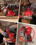 AVID POWER 5-Inch Electric Orbital Sander with 12 Sandpapers