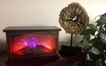 Colorful LED Portable Electric Fireplace Lantern