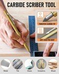 Nicpro 15-Piece Carpenter Pencil Set with Sharpener