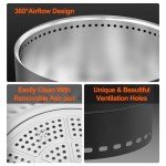 Onlyfire 20” Portable Smokeless Fire Pit