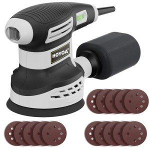 HOYOA 5-Inch Electric Random Orbital Sander Kit