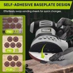 HOYOA 5-Inch Electric Random Orbital Sander Kit