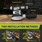HOYOA 5-Inch Electric Random Orbital Sander Kit