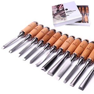 Atoplee 12pcs Wood Carving Tools Set