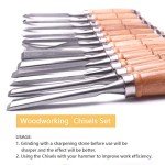 Atoplee 12pcs Wood Carving Tools Set