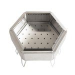 15" Portable Hexagon Smokeless Fire Pit