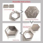 15" Portable Hexagon Smokeless Fire Pit