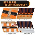 Contour Gauge Tool for Woodworking & Gifts