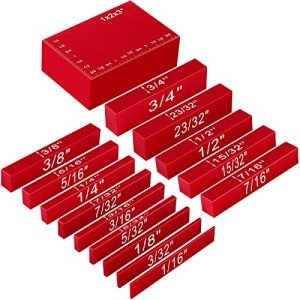 Precision Height Gauge Block Set for Woodworking