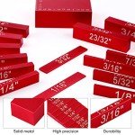 Precision Height Gauge Block Set for Woodworking