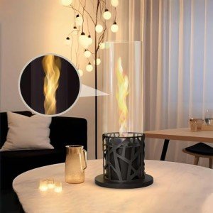 Portable Tabletop Fire Pit for Indoor/Outdoor Use