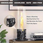 Portable Tabletop Fire Pit for Indoor/Outdoor Use