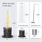Portable Tabletop Fire Pit for Indoor/Outdoor Use