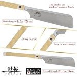 SUIZAN 9.5 Inch Japanese Pull Saw for Woodworking