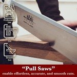 SUIZAN 9.5 Inch Japanese Pull Saw for Woodworking