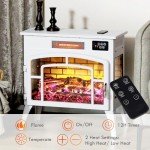 Elegant 22" Infrared Electric Fireplace Heater