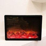 Roexboz LED Flame Lamp: Realistic Fireplace Light