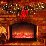 Roexboz LED Flame Lamp: Realistic Fireplace Light