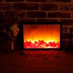Roexboz LED Flame Lamp: Realistic Fireplace Light