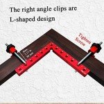 4-Pack 90 Degree Right Angle Wood Clamps