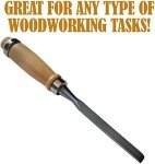 Tuma Crafts 12-Piece Wood Carving Chisel Set