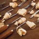 12-Piece Carving Chisel Set with Wooden Box