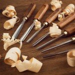 12-Piece Carving Chisel Set with Wooden Box
