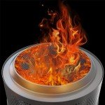 Portable Stainless Steel Smokeless Fire Pit 20