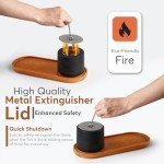 Portable Tabletop Fire Pit & Smores Maker Set