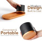 Portable Tabletop Fire Pit & Smores Maker Set