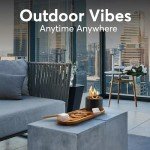 Portable Tabletop Fire Pit & Smores Maker Set