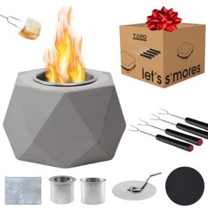 Yaro Smokeless Indoor Tabletop Firepit & Roaster