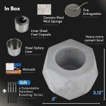 Yaro Smokeless Indoor Tabletop Firepit & Roaster