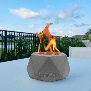 Smokeless Tabletop Fire Pit for Indoor/Outdoor Use