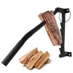 Heavy Duty Wall Mounted Kindling Splitter Tool