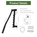 Heavy Duty Wall Mounted Kindling Splitter Tool