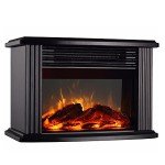 DONYER 1500W Mini Electric Tabletop Heater (Black)