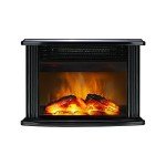 DONYER 1500W Mini Electric Tabletop Heater (Black)