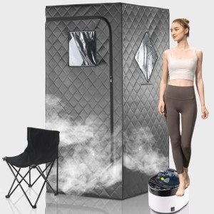 iDOTODO Full Size Portable Steam Sauna with Remote