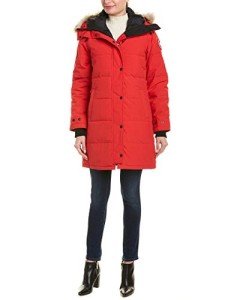 Women's Canada Goose Shelburne Parka in Red