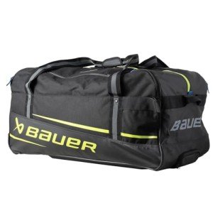Bauer Hockey Premium Wheel Bag '24 - Black/Neon