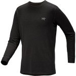 Arc'teryx Men’s Lightweight Merino Wool Crew – Black