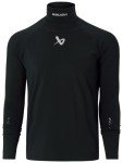 Bauer Hockey Neck Protect Long Sleeve Shirt, Youth, Black