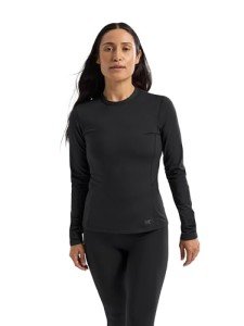 Arc'teryx Women's Lightweight Microfleece Base Layer - Black