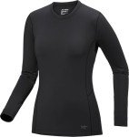 Arc'teryx Women's Lightweight Microfleece Base Layer - Black