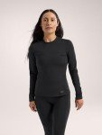 Arc'teryx Women's Lightweight Microfleece Base Layer - Black