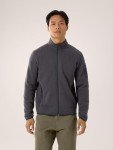 Arc'teryx Covert Cardigan for Men - Black Heather II