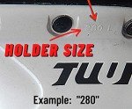Replacement Skate Blades for Bauer Lightspeed 2