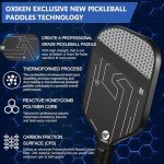 Luxury Pickleball Paddles, USAPA Approved, Carbon Fiber Surface