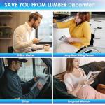 LOVEHOME Lumbar Support Cushion - Black